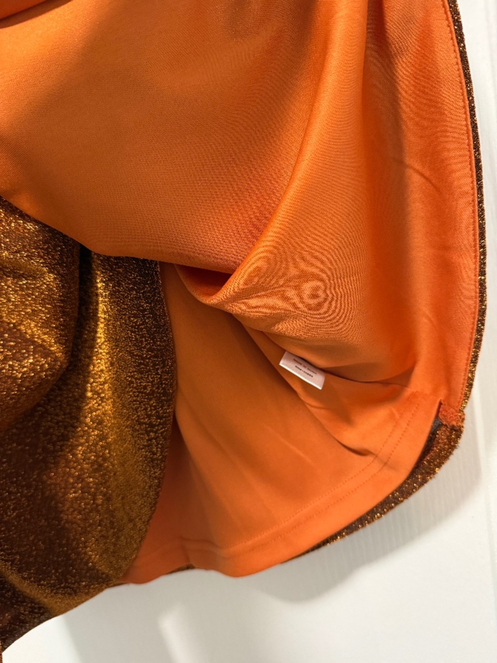 Superdown Mini Dress in Rust Metallic - Picture 7 of 7